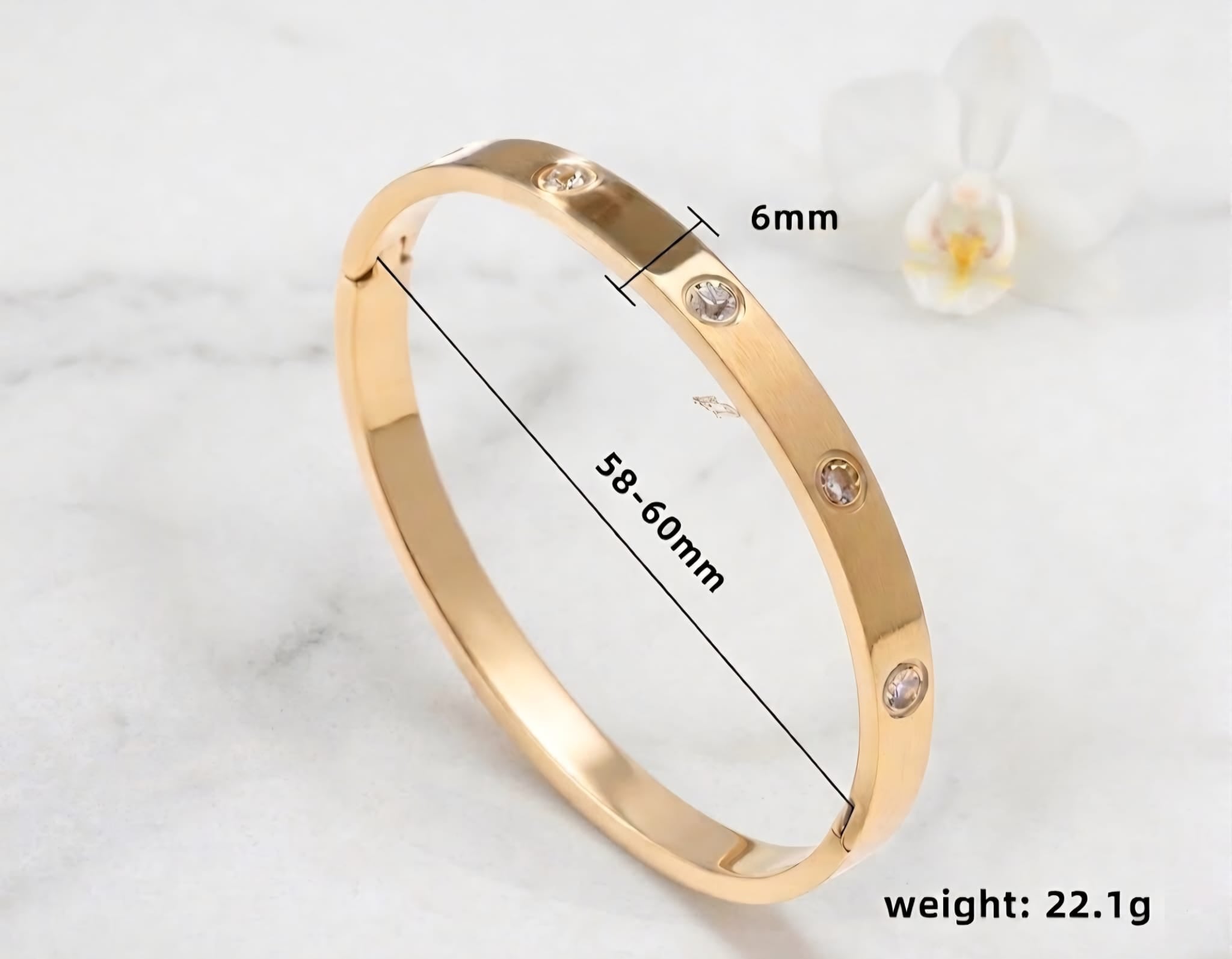 Brazalete Aura | Oro 18k