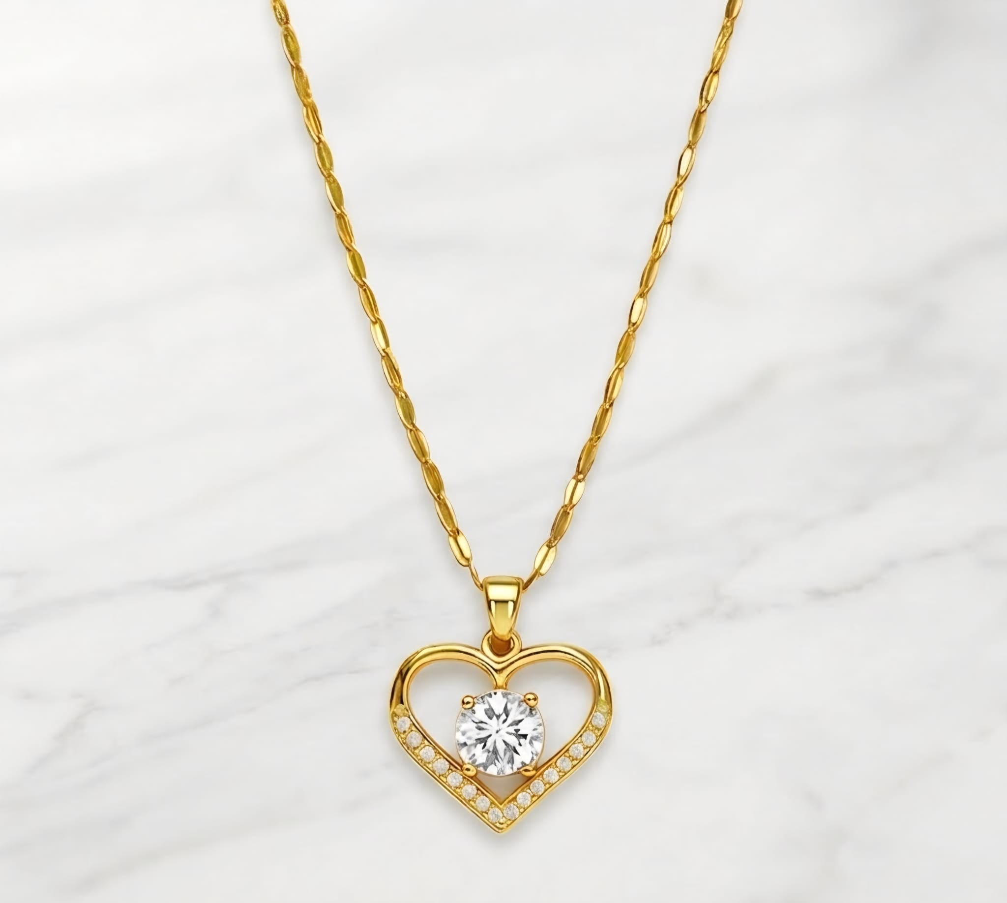 Collar "Corazón Eterno" | Oro 18k