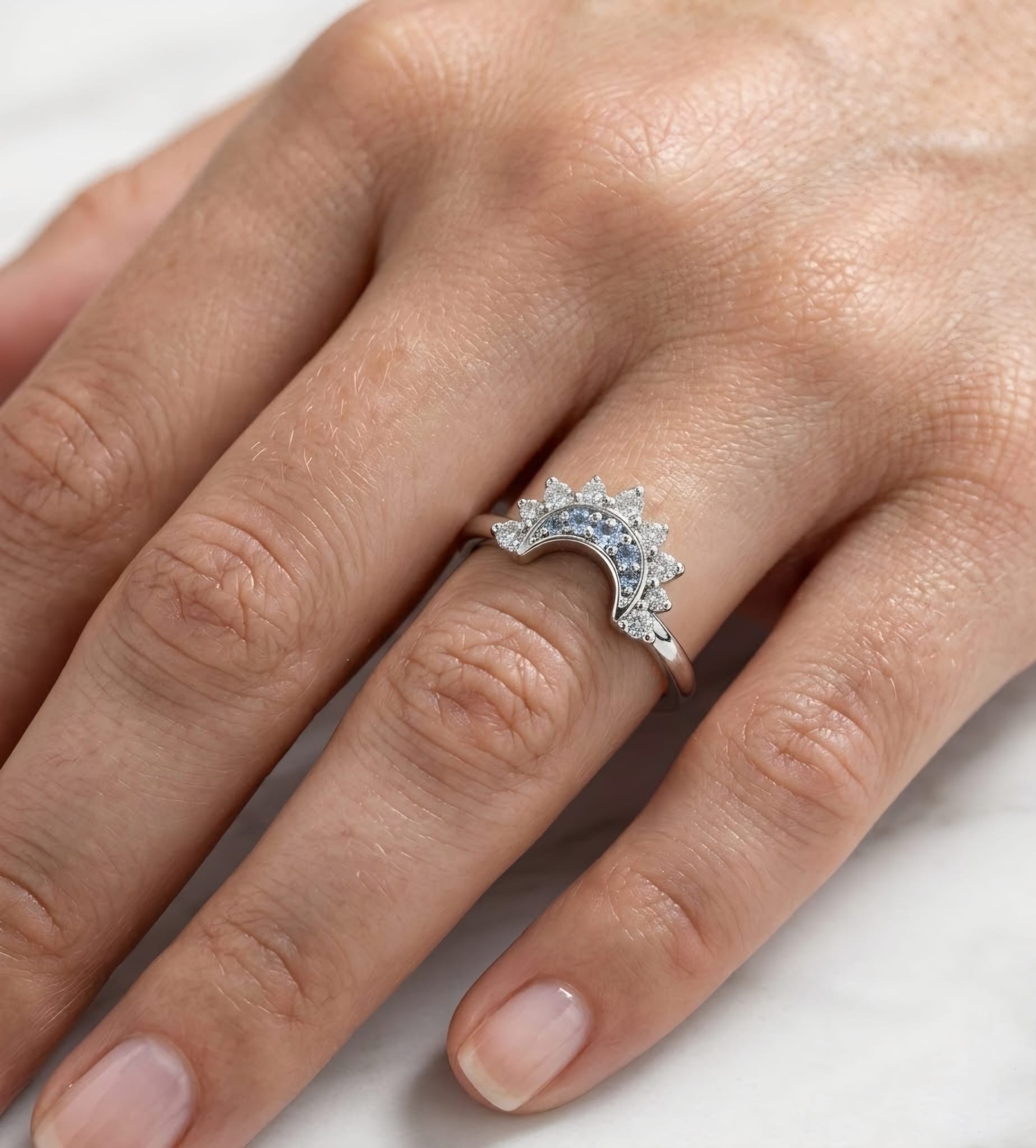 Anillos Celestial 'Sol y Luna'